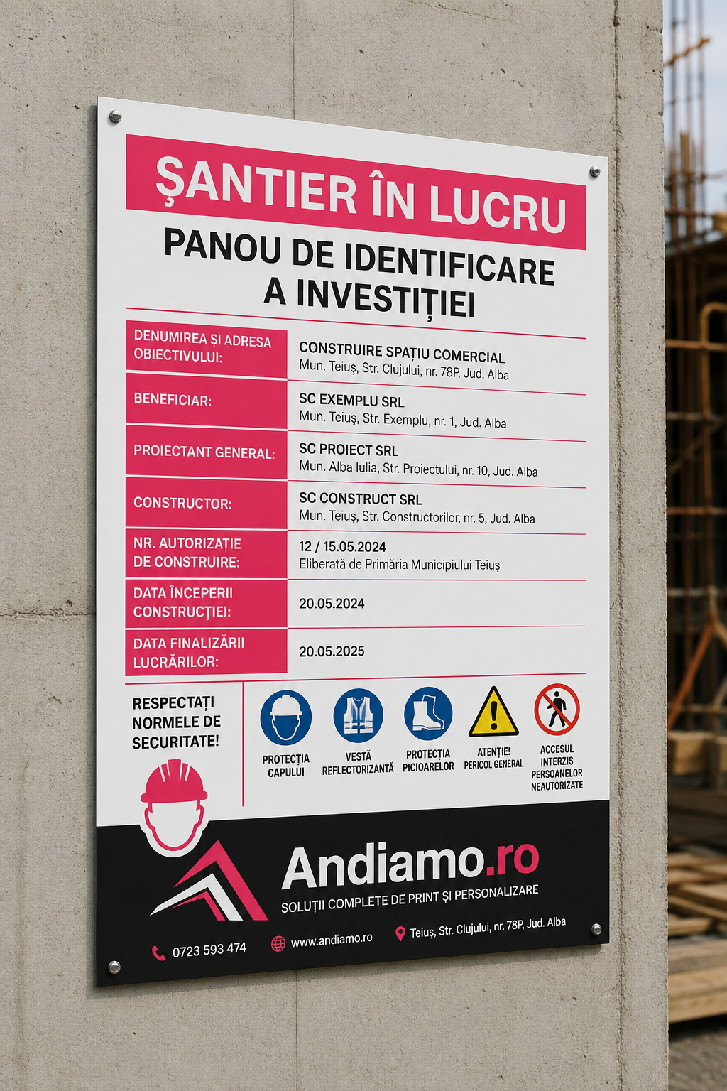 Panou de Identificare a Investiției: Ghid Complet pentru ...