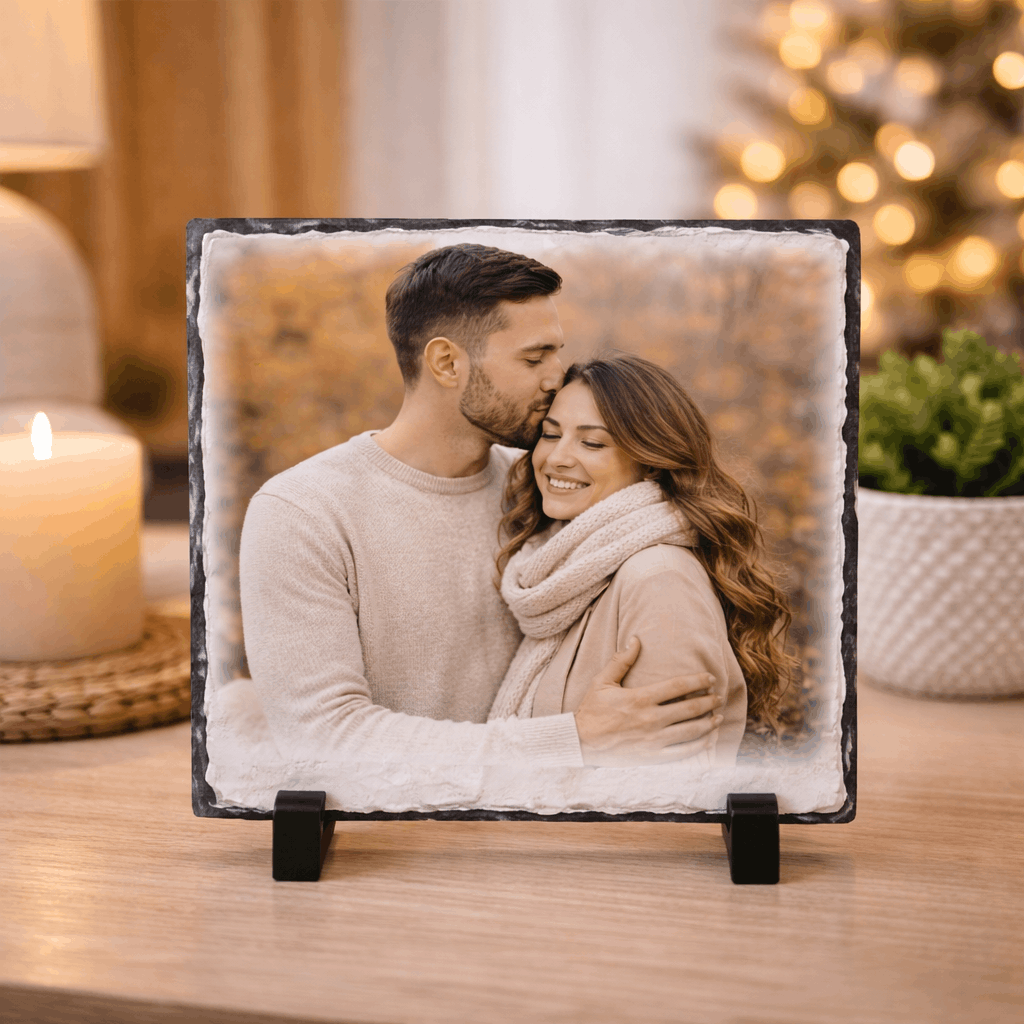 Placă de ardezie personalizată 20x20cm