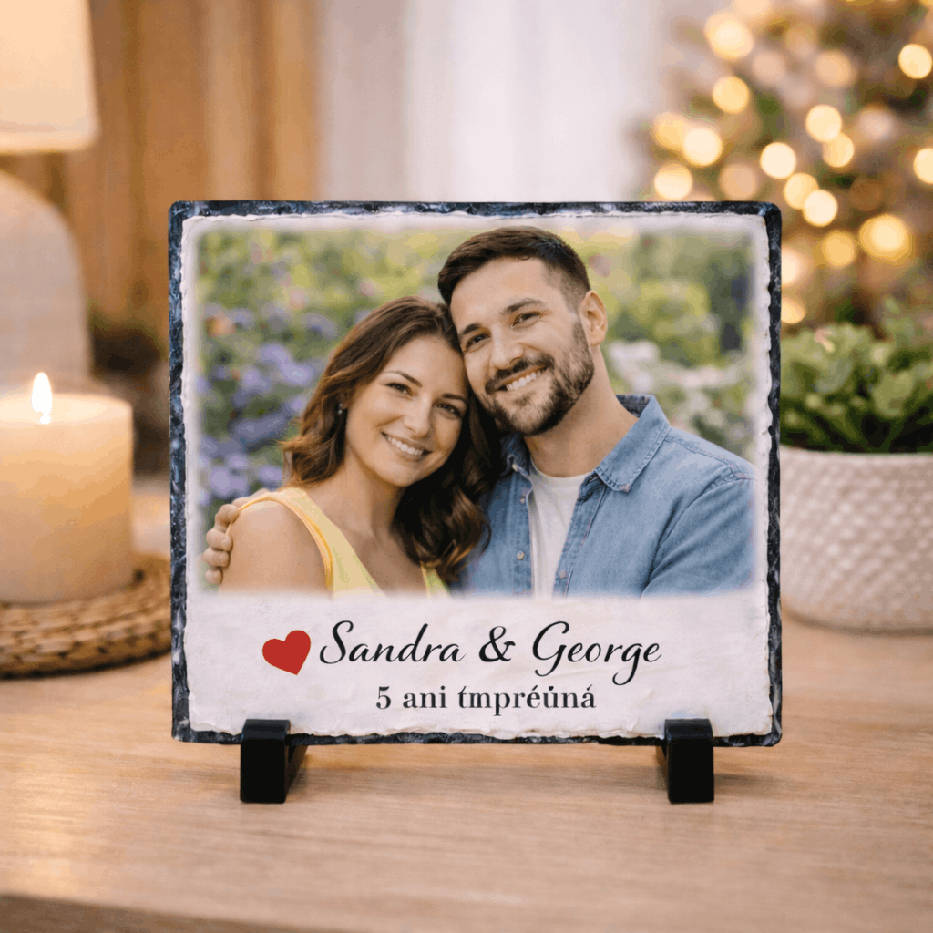 Placă de ardezie personalizată