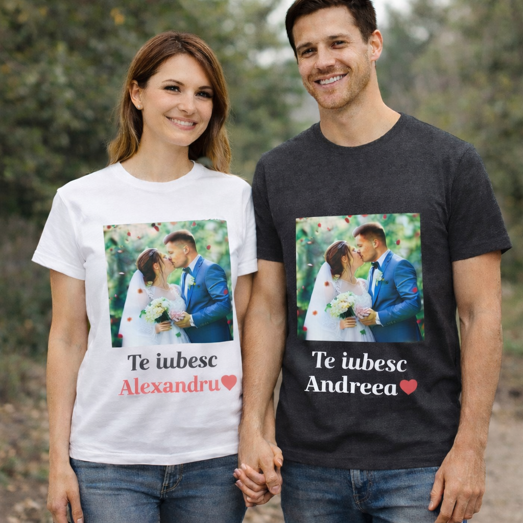 Tricouri Cuplu Te iubesc 2