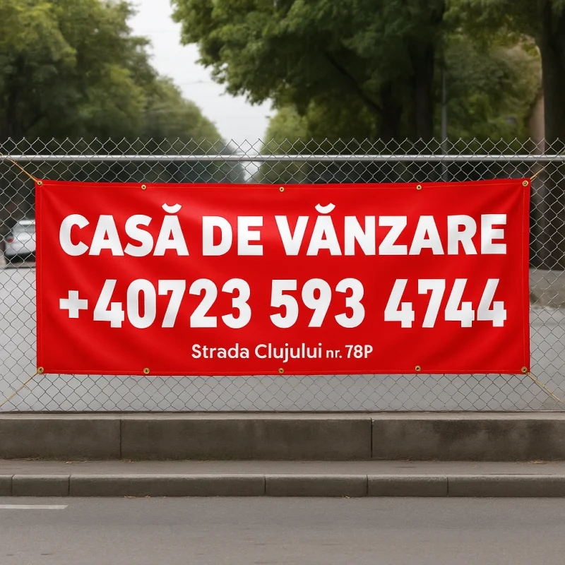 Banner de vânzare