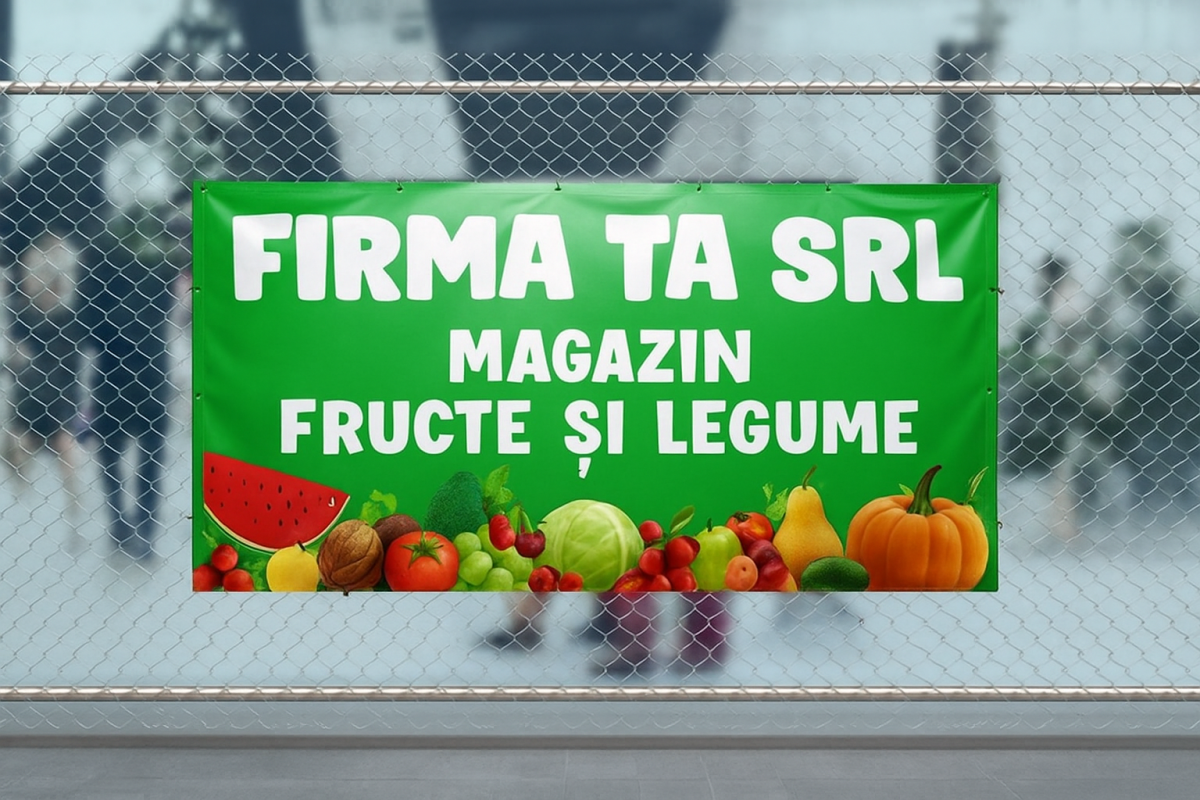 Banner fructe și legume