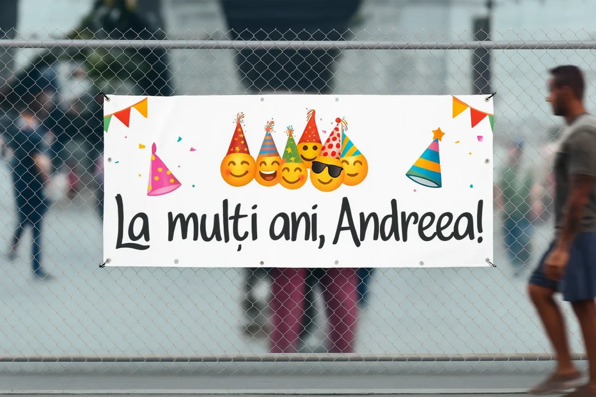Banner La mulți ani
